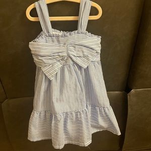 Striped sun dress size 2T.